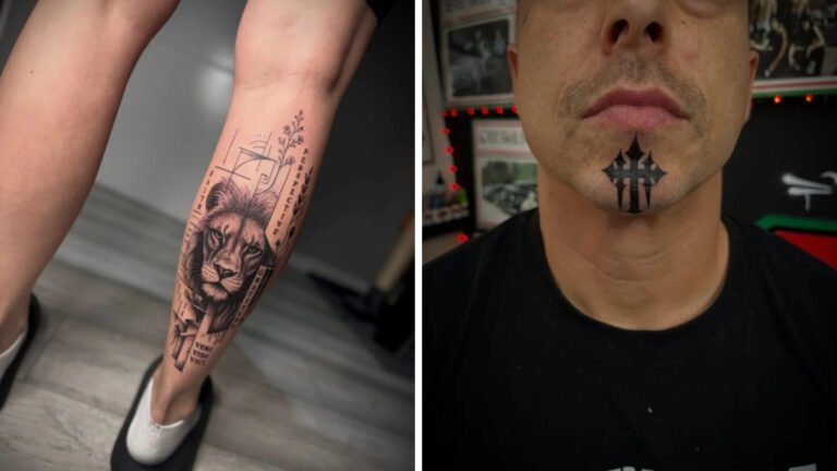 17 Calf And Chin Tattoos For Men That look Amazing In Shorts