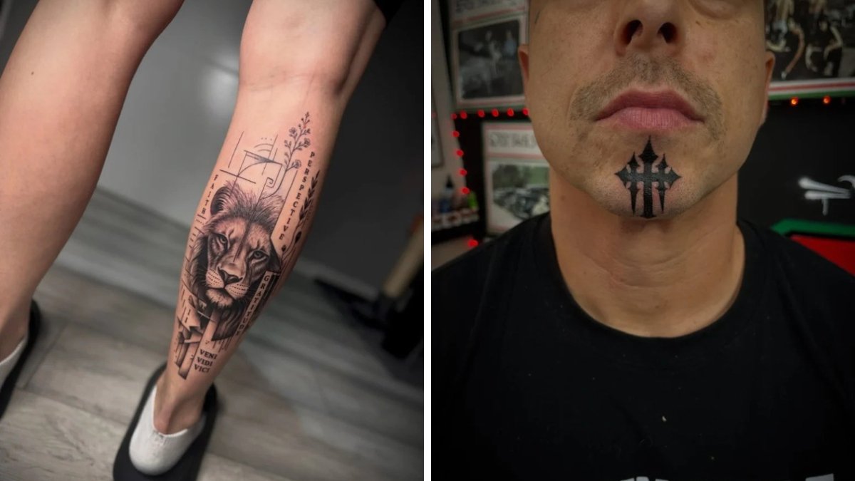 17 Calf And Chin Tattoos For Men That look Amazing In Shorts