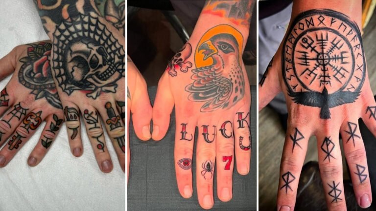 17 Hand And Knuckle Tattoos For Men That mean business