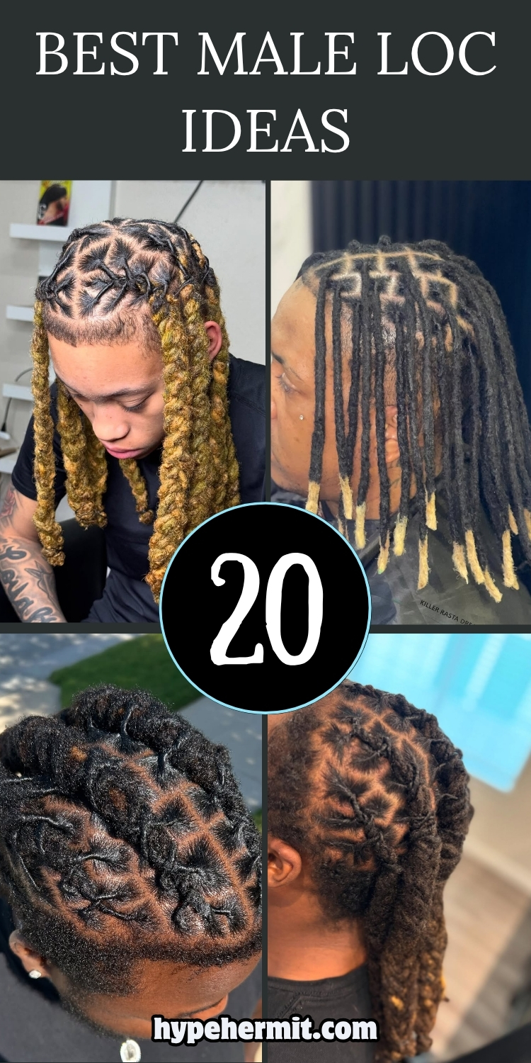 20 Best Male Loc Ideas