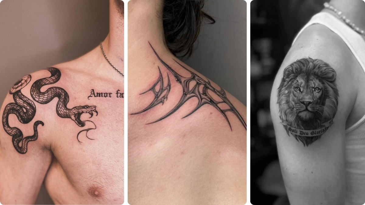 20 Shoulder Blade Tattoos That Look Incredible With a Tank Top