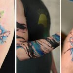 20 Watercolour Tattoos For Men That Break Every Rule Beautifully