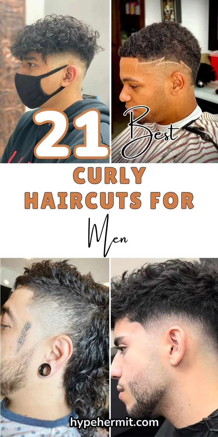 21 Best Curly Haircuts for Men