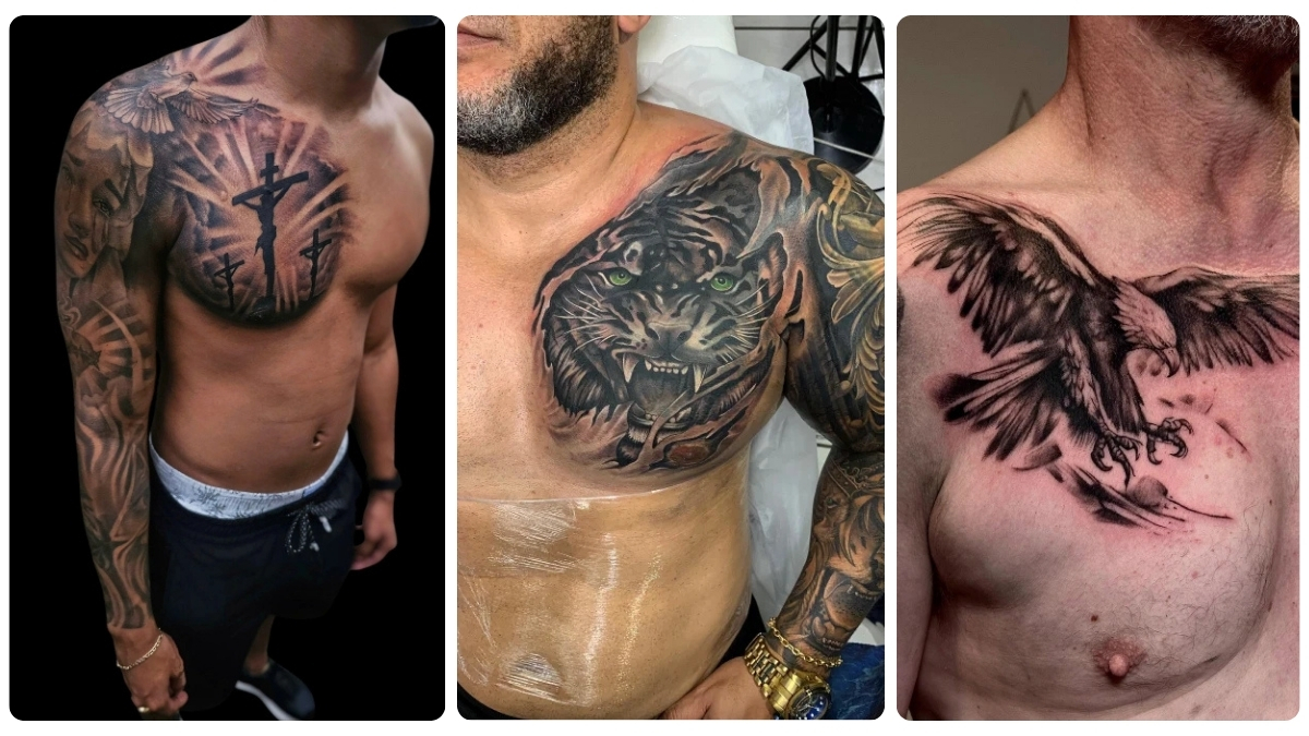 21 Chest Tattoo Ideas for Men That Were Clearly Worth the Pain