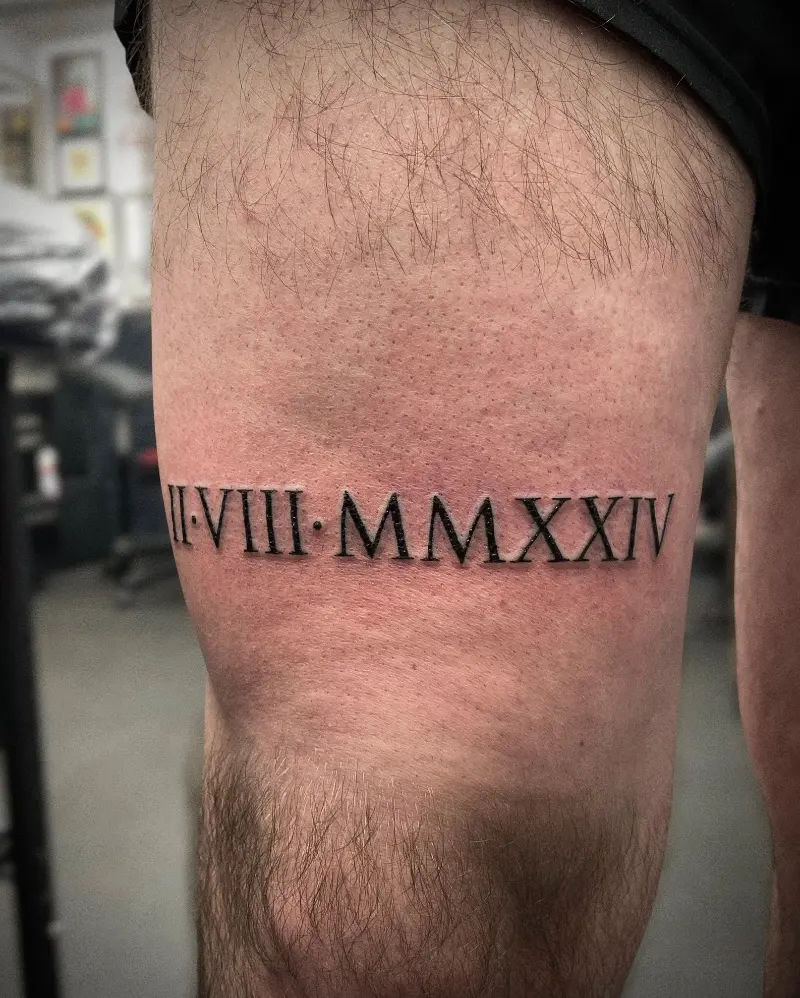 Floating Roman Numeral