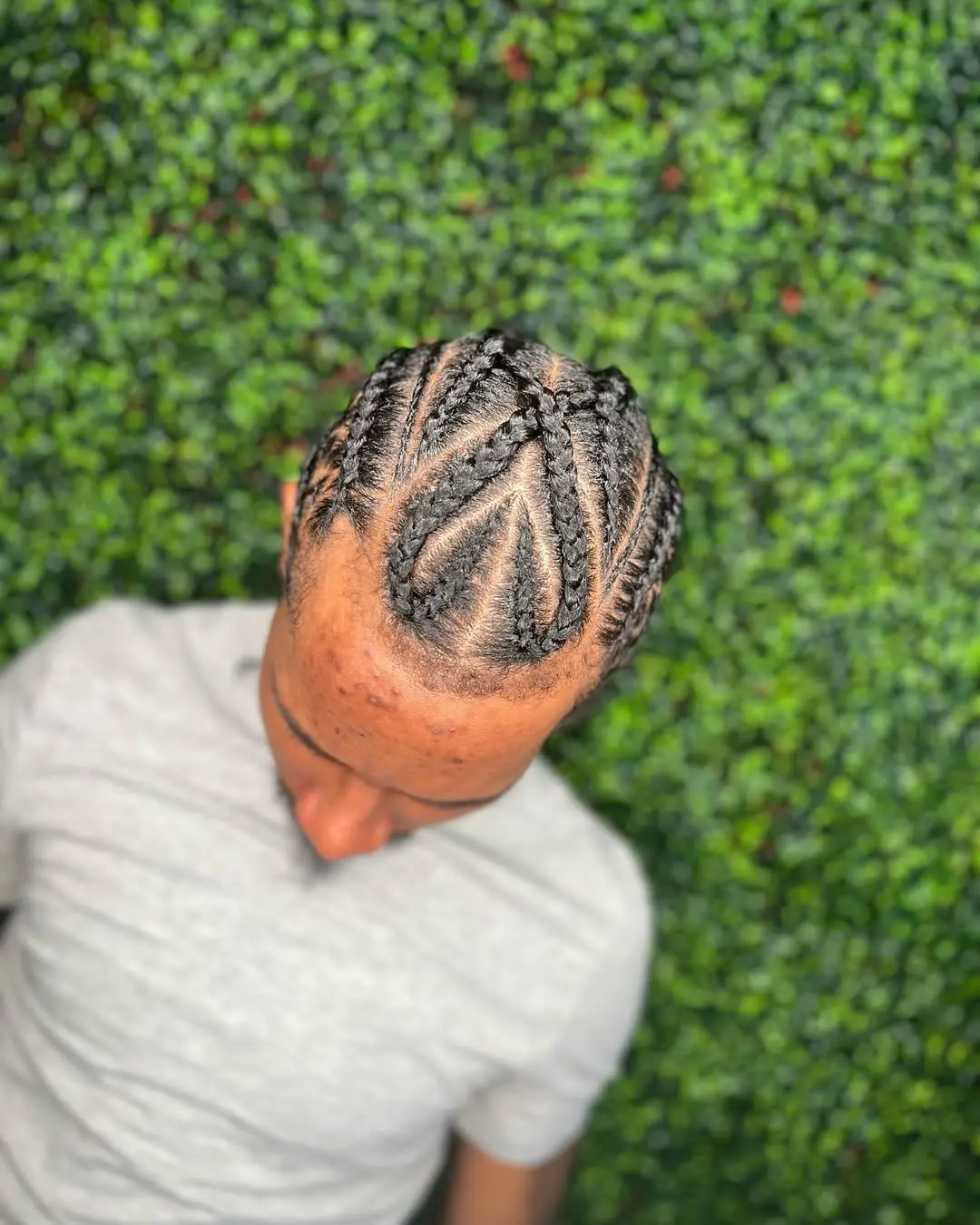 Angled Arrow Cornrows