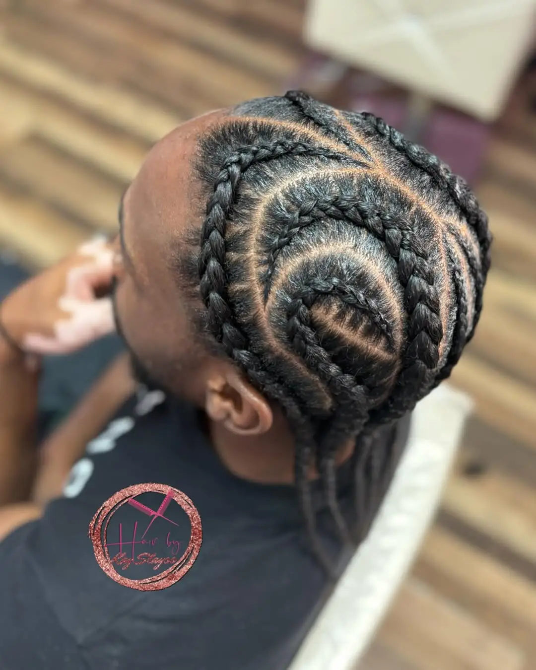 Braided Rows to Locs