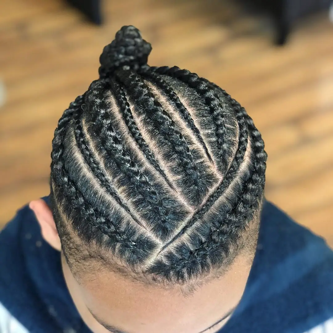 Chevron Crown Braids
