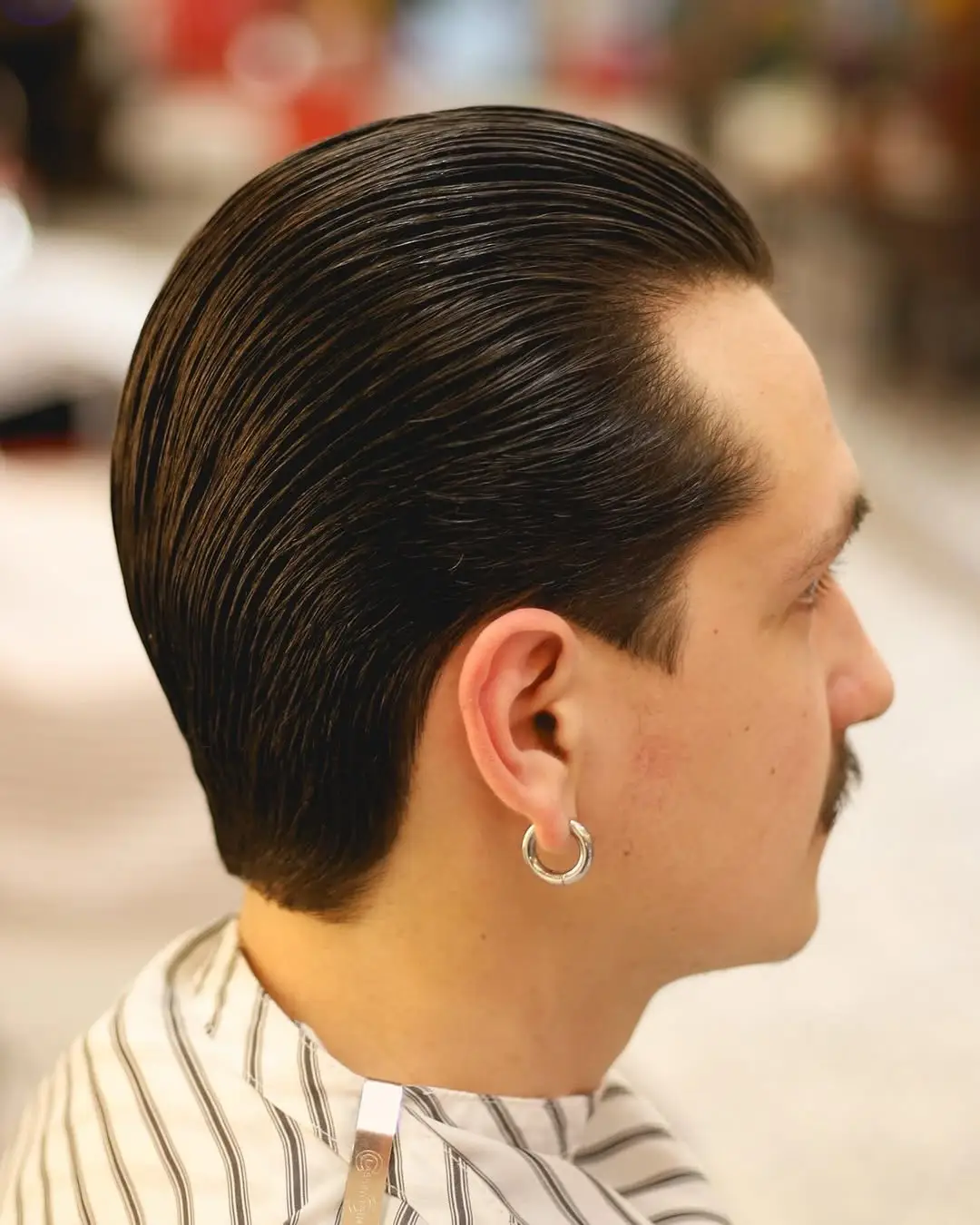 Classic Tapered Slicked Back