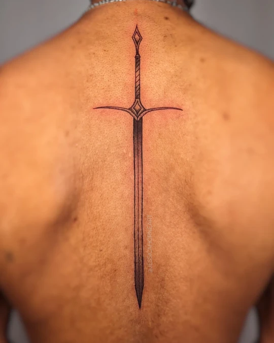 Clean Sword And Minimalist Lines