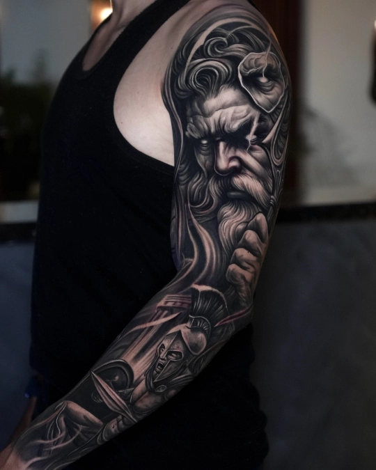 Deep Shadow Mythology And Warrior Portraits