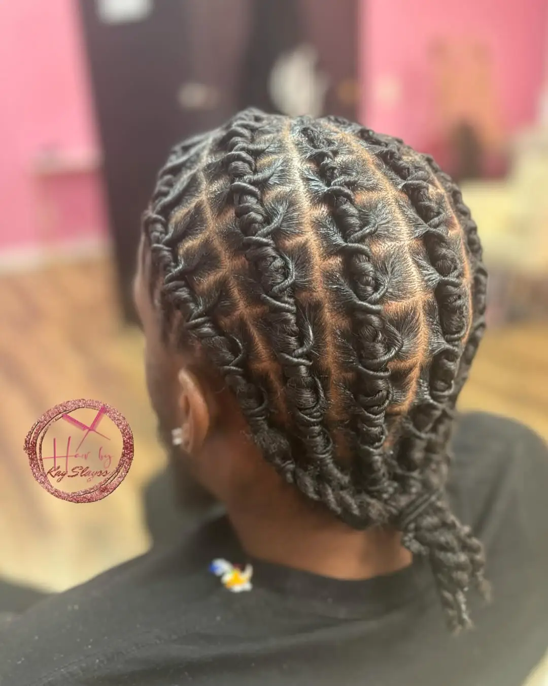 Defined Two-Strand Twist Locs