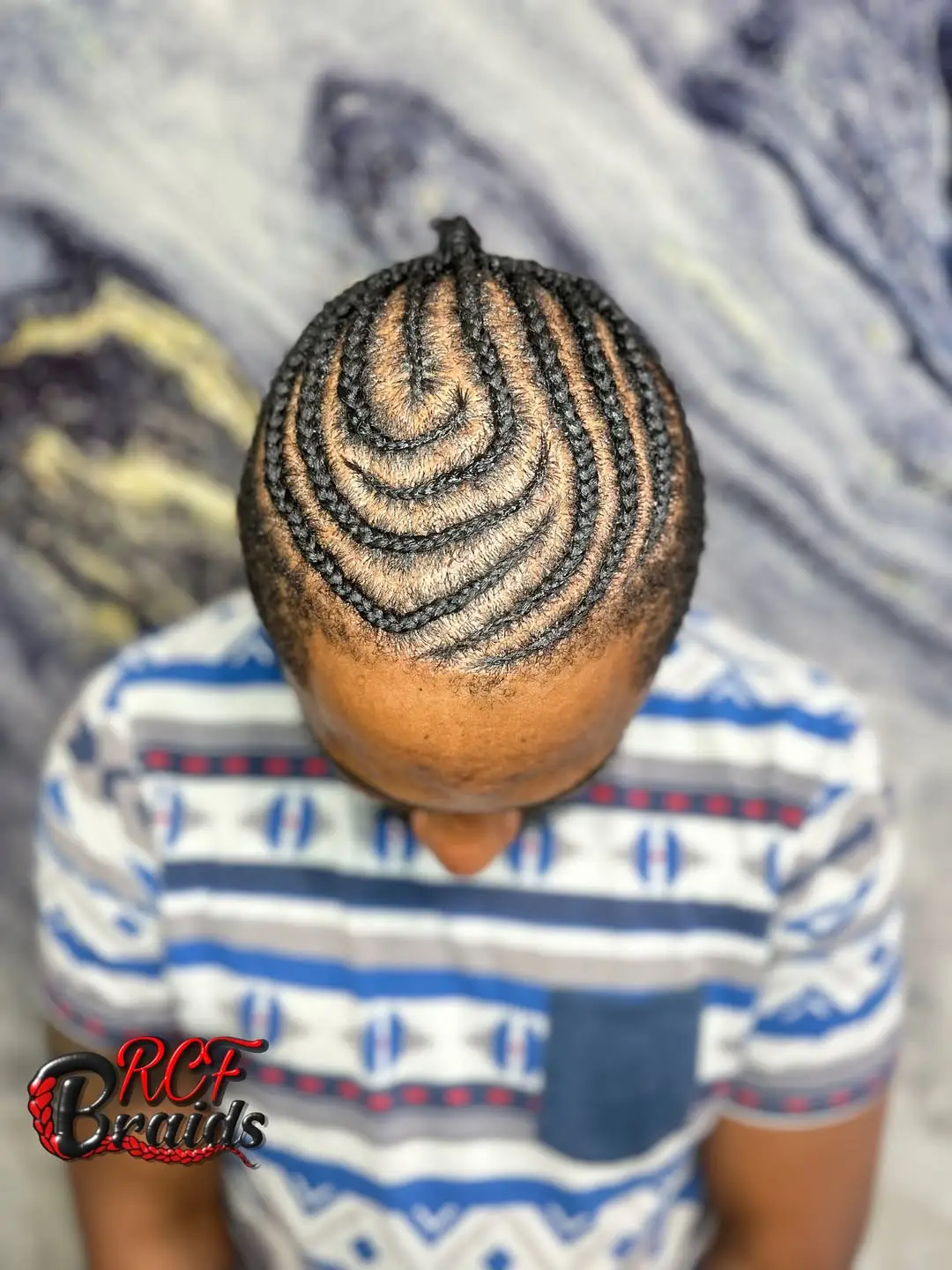 Dynamic Curved Cornrows