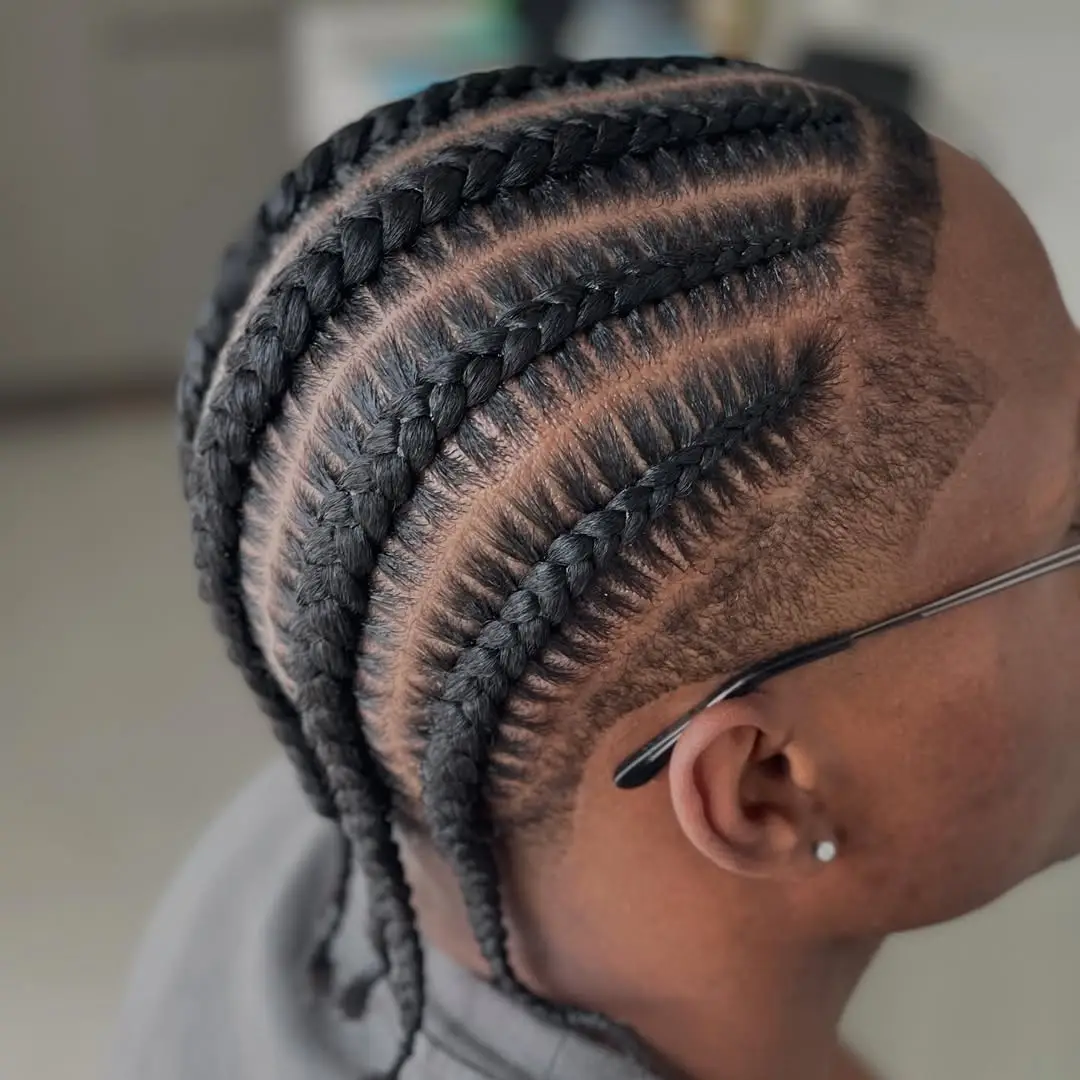 Dynamic Ripple Cornrows