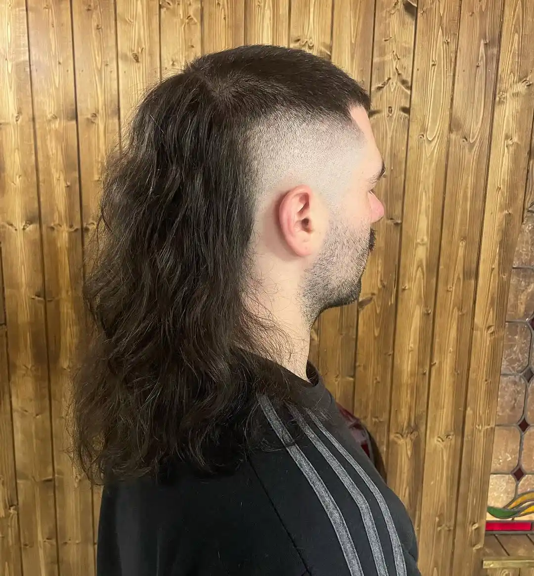 Extended Length Skullet with Precision Side Fade
