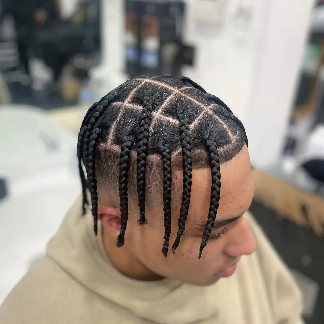 Geometric Box Braids