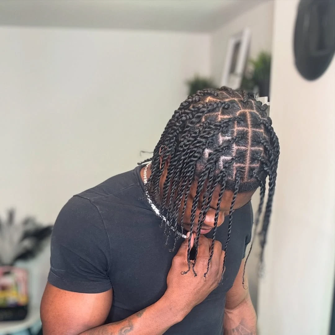 Grid Part Twists with Length