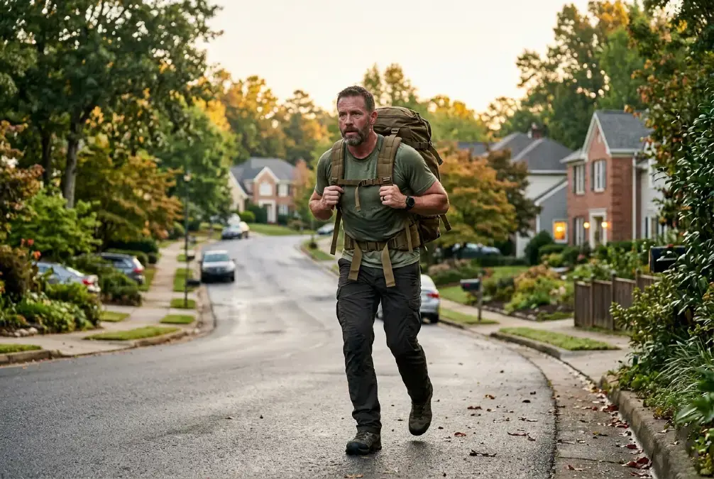 Heavy Rucking In Your Neighborhood Or Yard