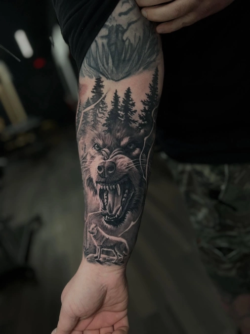 Heavy Woodland Realism And Lightning Accents