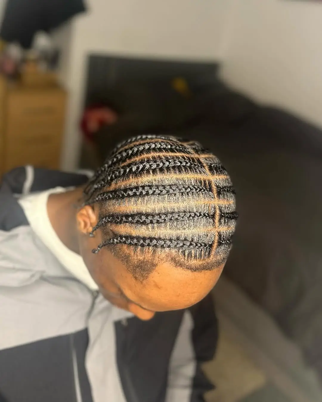 Horizontal and Vertical Grid Cornrows