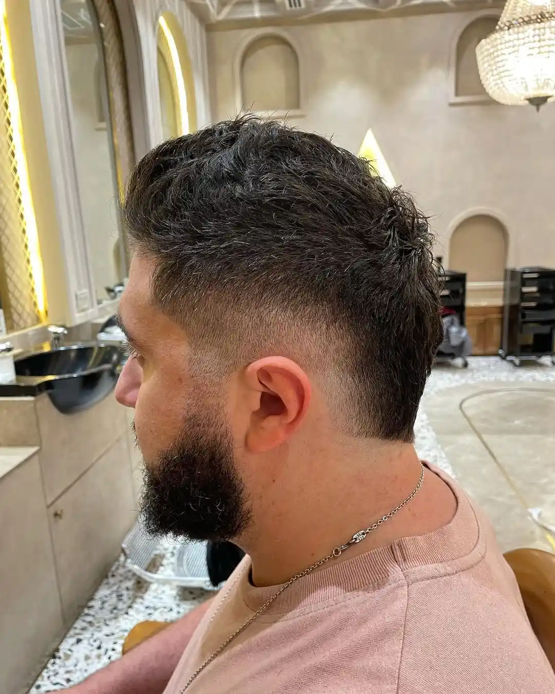 Luxurious Textured Faux Hawk