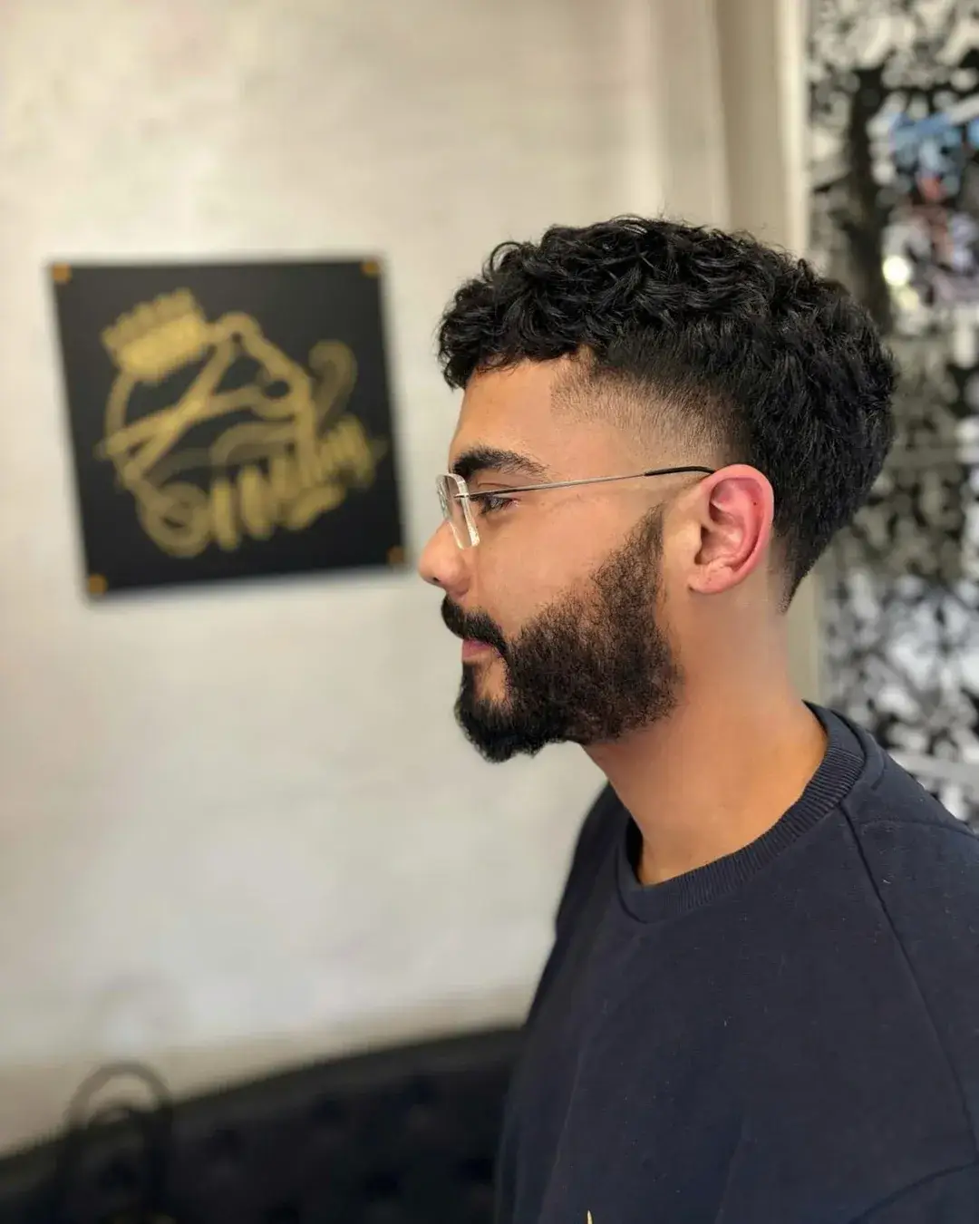 Modern Crop with Mid-Taper