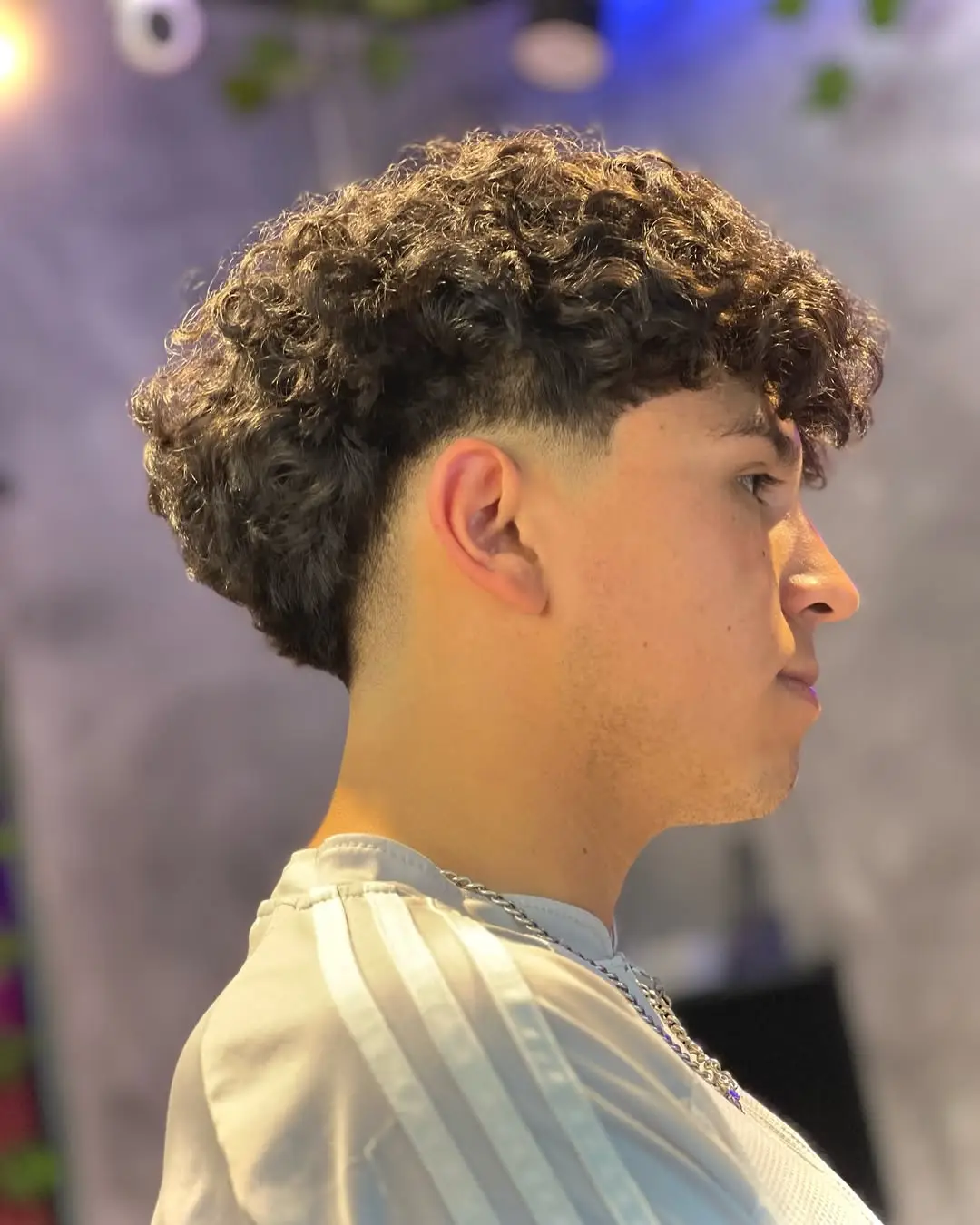 Modern Fro with Undercut