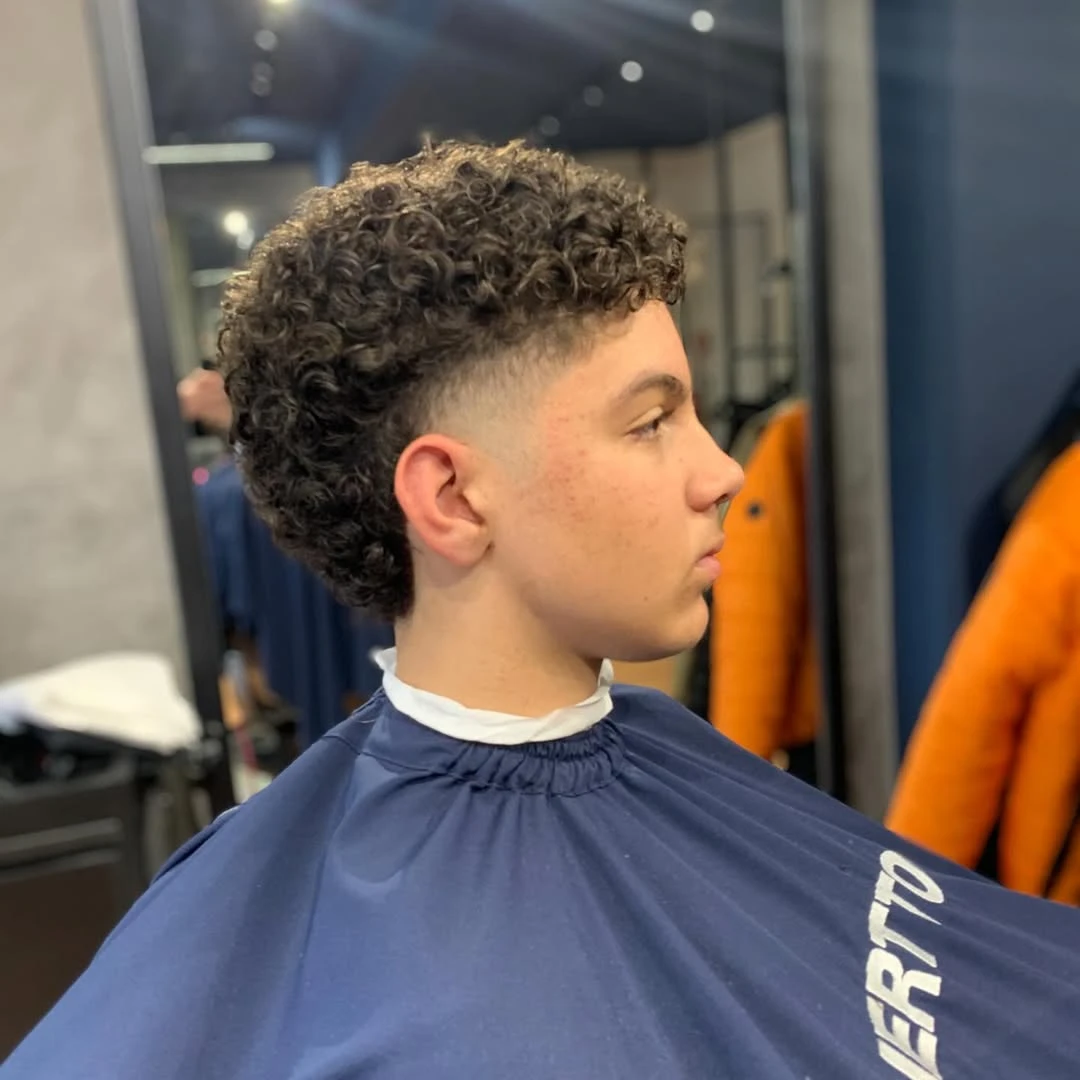 Modern Mullet with Tapered Sides
