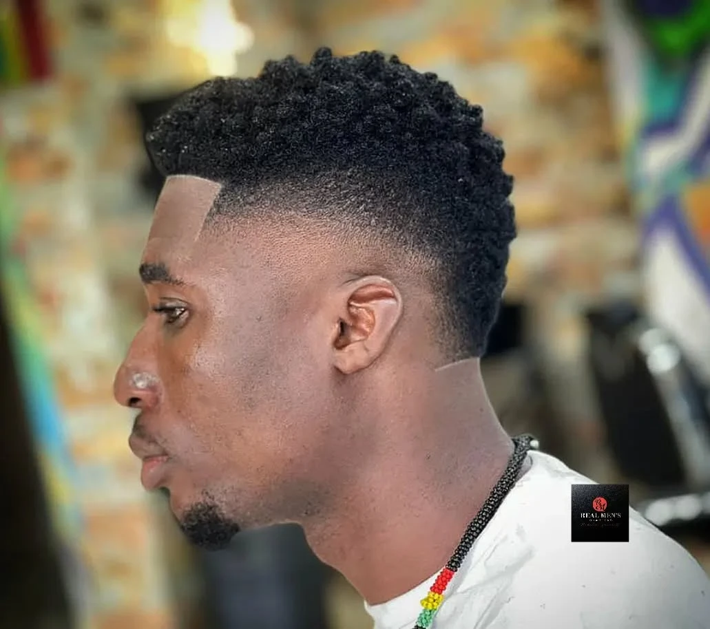Natural Coil Faux Hawk