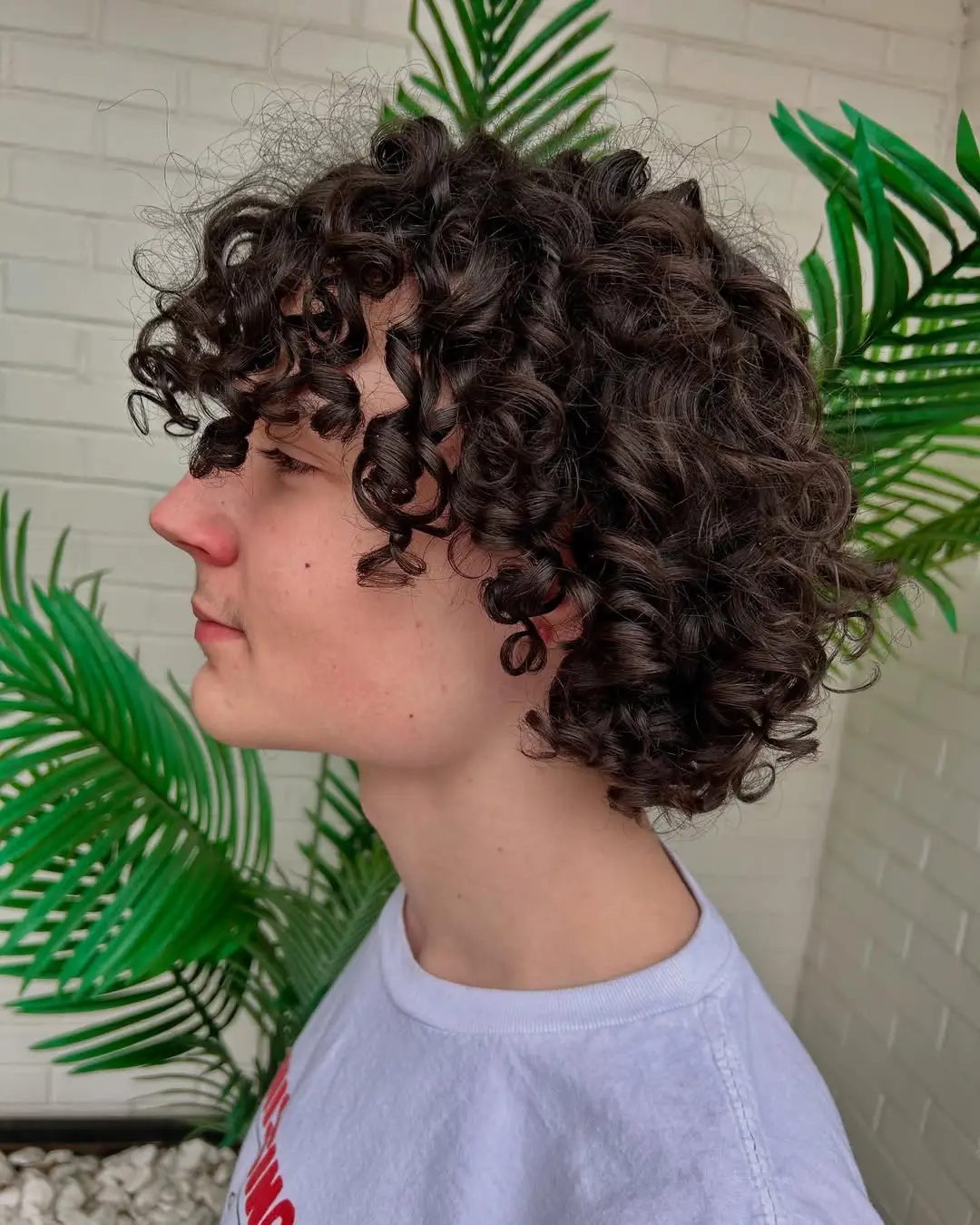 Naturally Defined Short Curls
