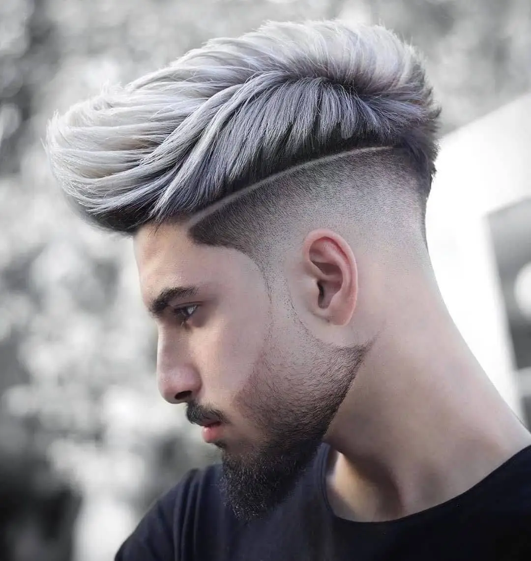 Platinum Statement Faux Hawk