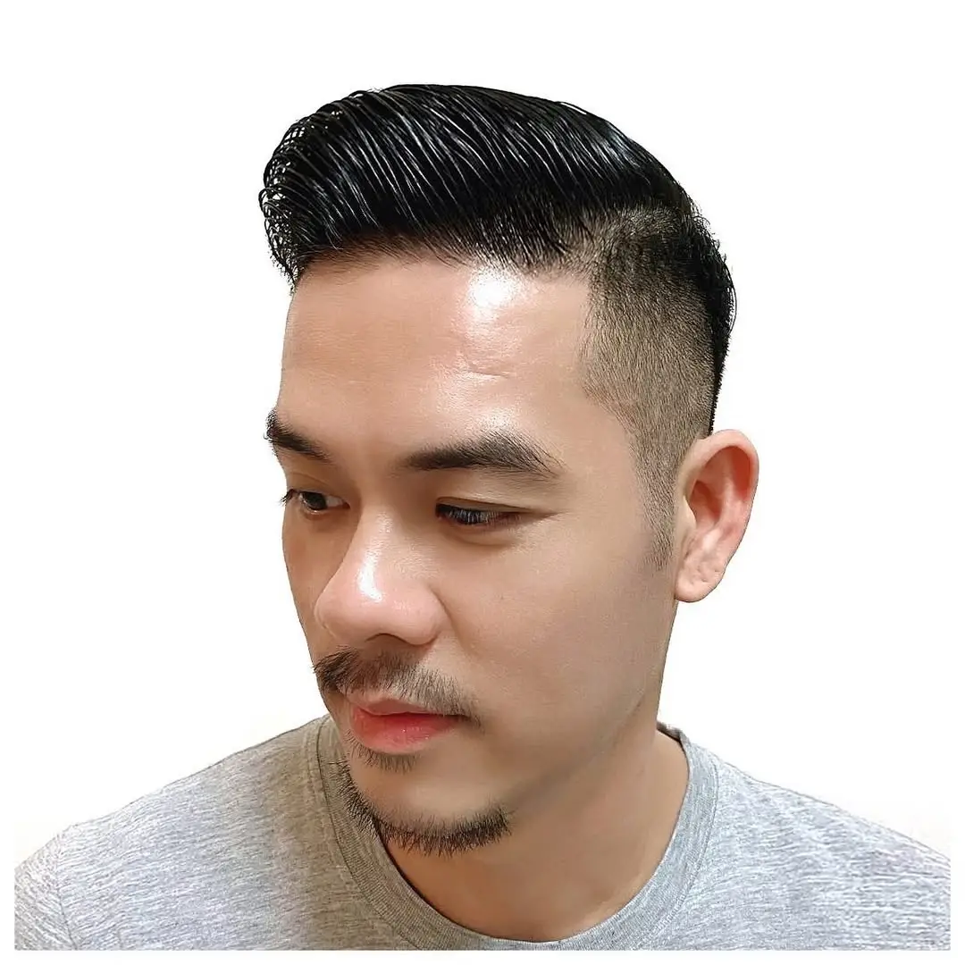 Polished Undercut Slicked Back