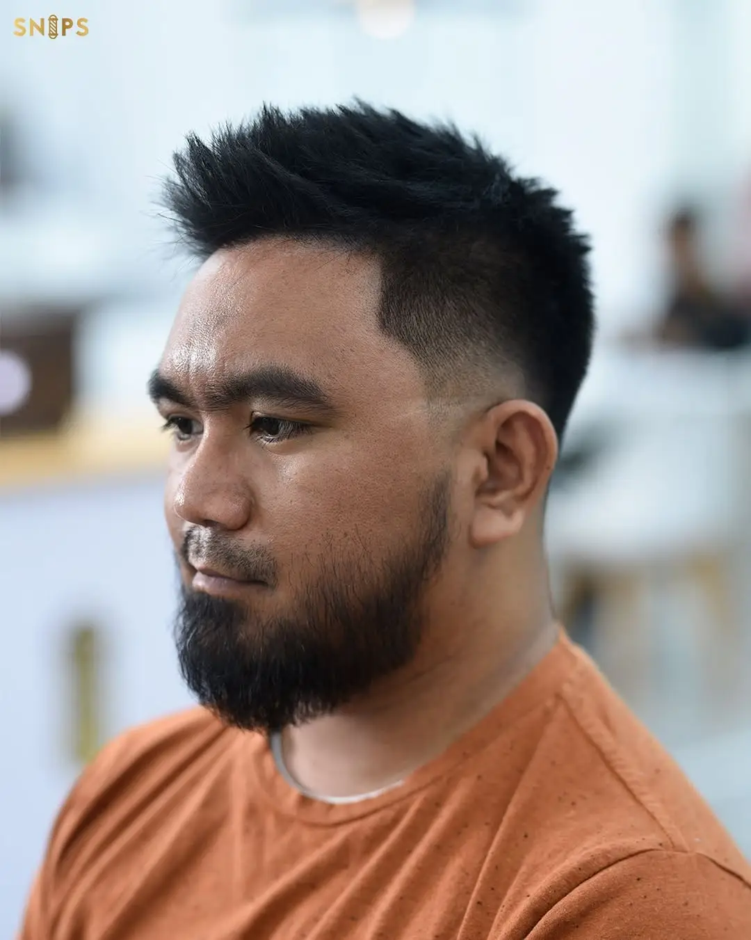 Spiky Textured Faux Hawk