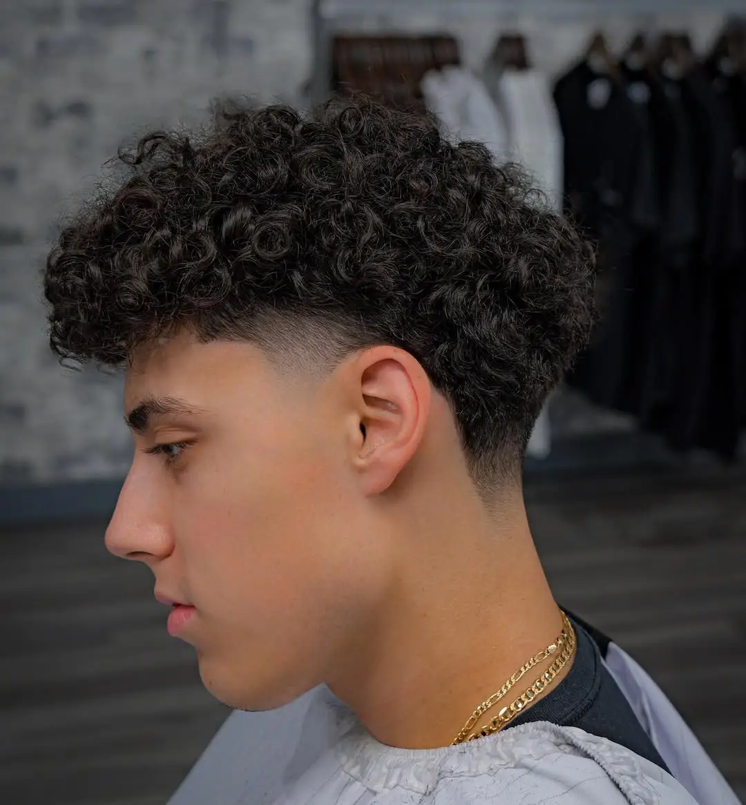 Textured Crop with Taper Fade