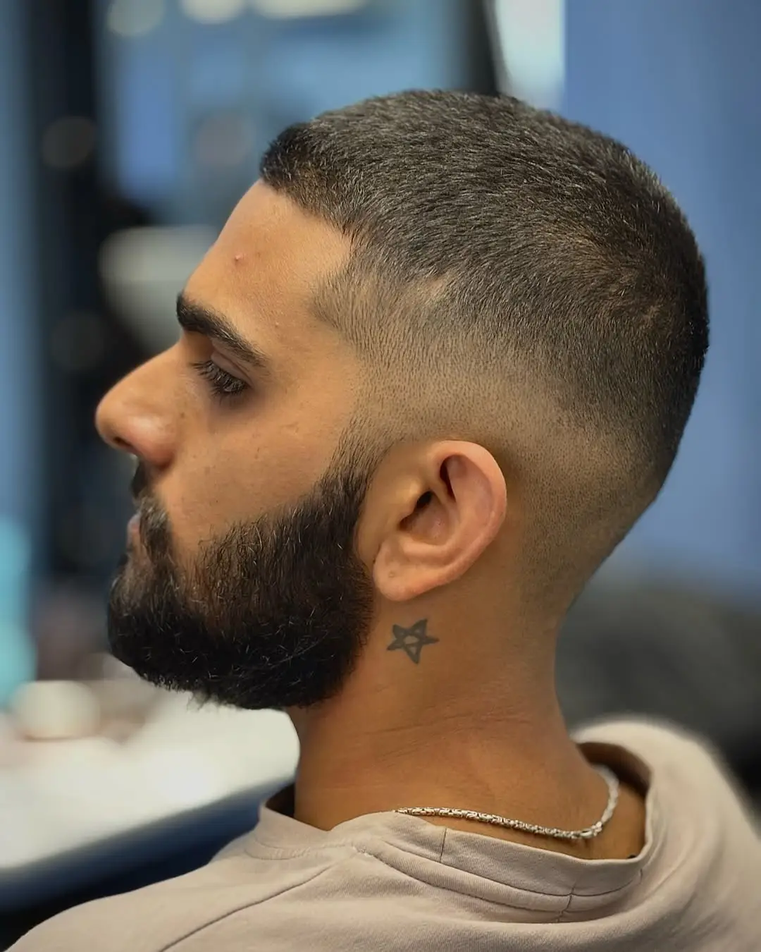 The Full Buzz with Taper Fade