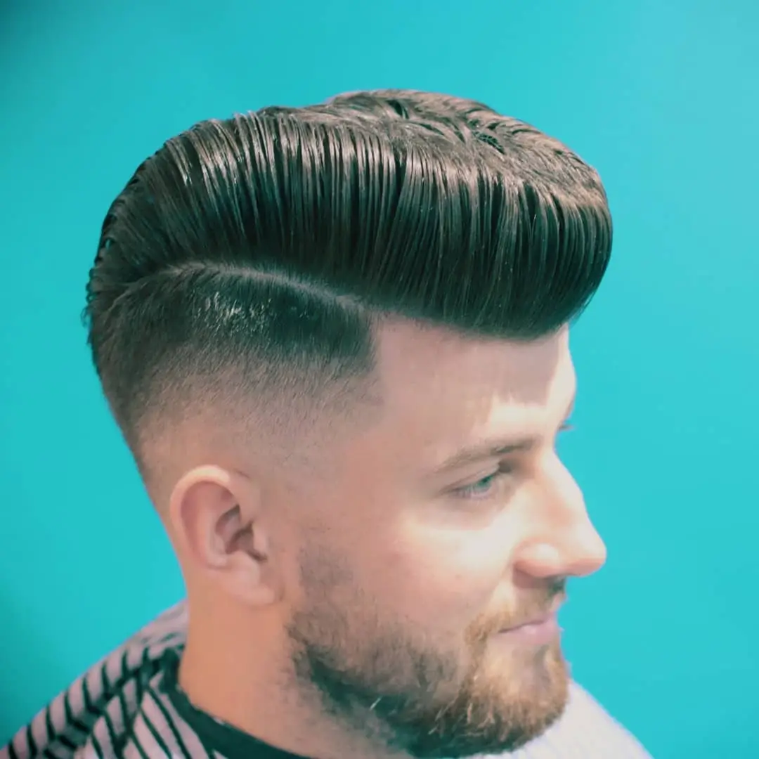 The Ridged Pompadour with Undercut