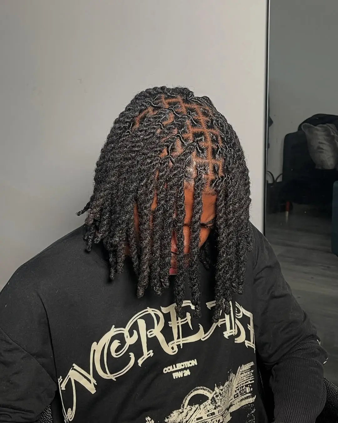 The Squared Part Twist Locs