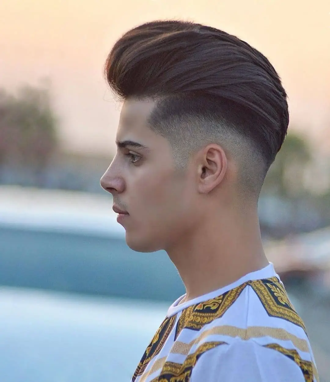 The Voluminous Pompadour Slick Back