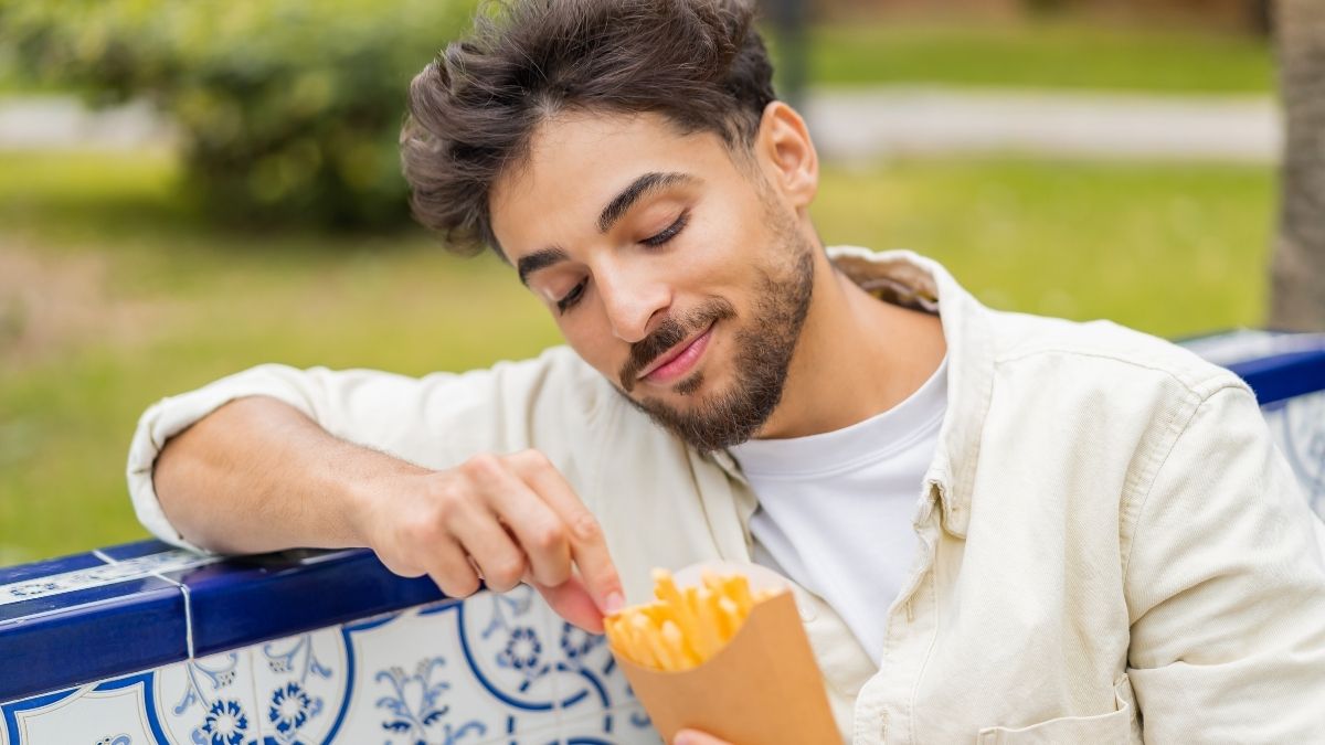 Try the Sip-Before-Snack Test
