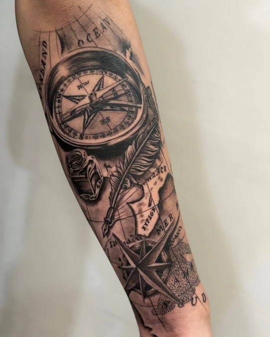  Vintage Cartography And Soft Shading
