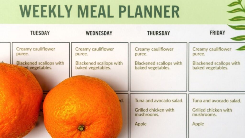 Weekly Meal Plans and Shopping Lists