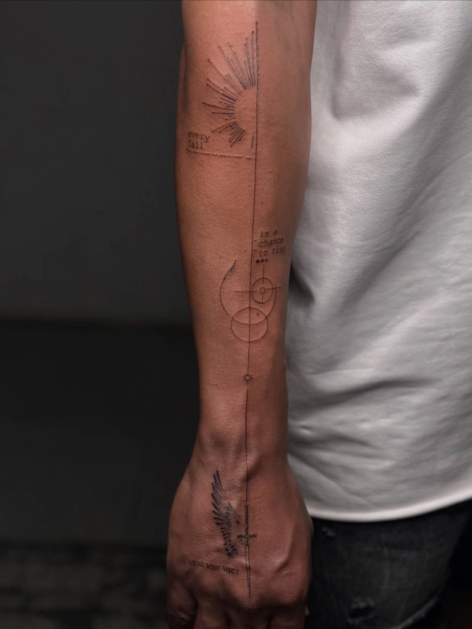 Split Axis Blueprint and Winged Sword
